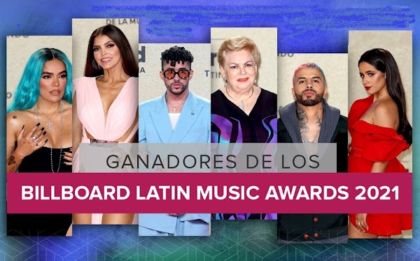 Lista de ganadores en los Premios Billboard de la Música Latina 2021