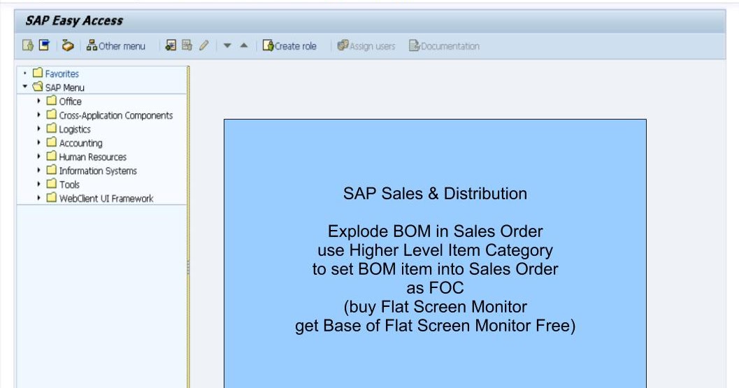 青蛙SAP分享 Froggy's SAP sharing Sales and Dsitrbution Explode BOM in
