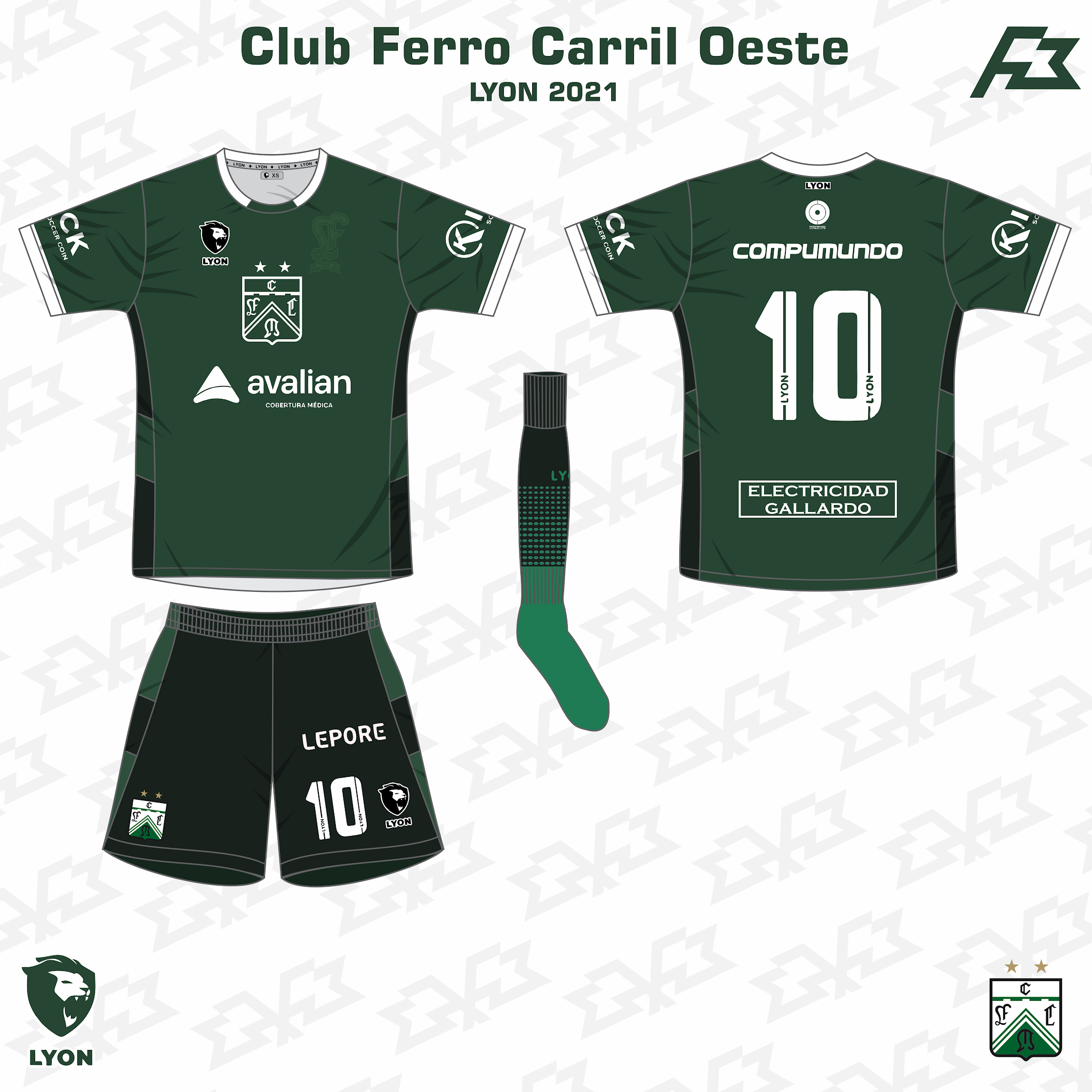 Ascensokits: Club Ferro Carril Oeste Lyon 2021