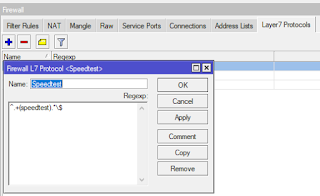 bypass speedtest menggunakan layer 7 protocol