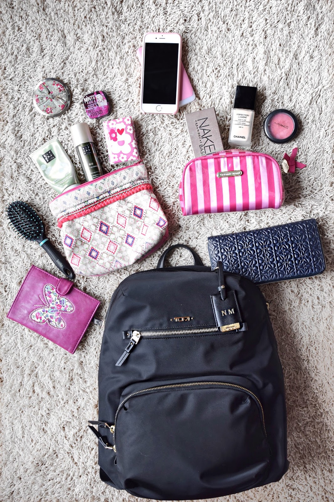 What is in my travel bag?