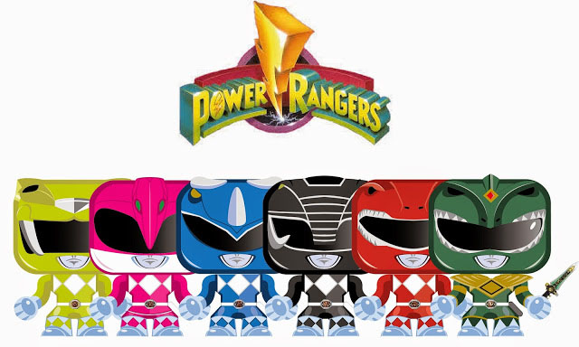 Power Rangers Paper Toys | Paperized Crafts