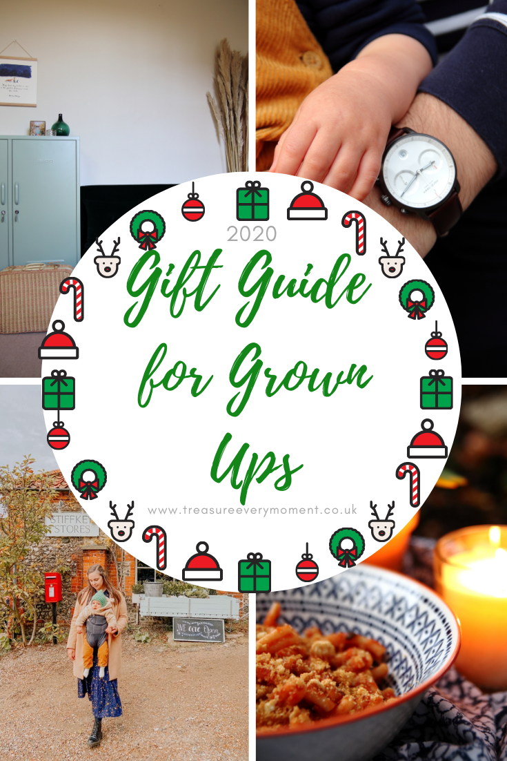 CHRISTMAS Gift Guide for Grown Ups 2020 Treasure Every Moment