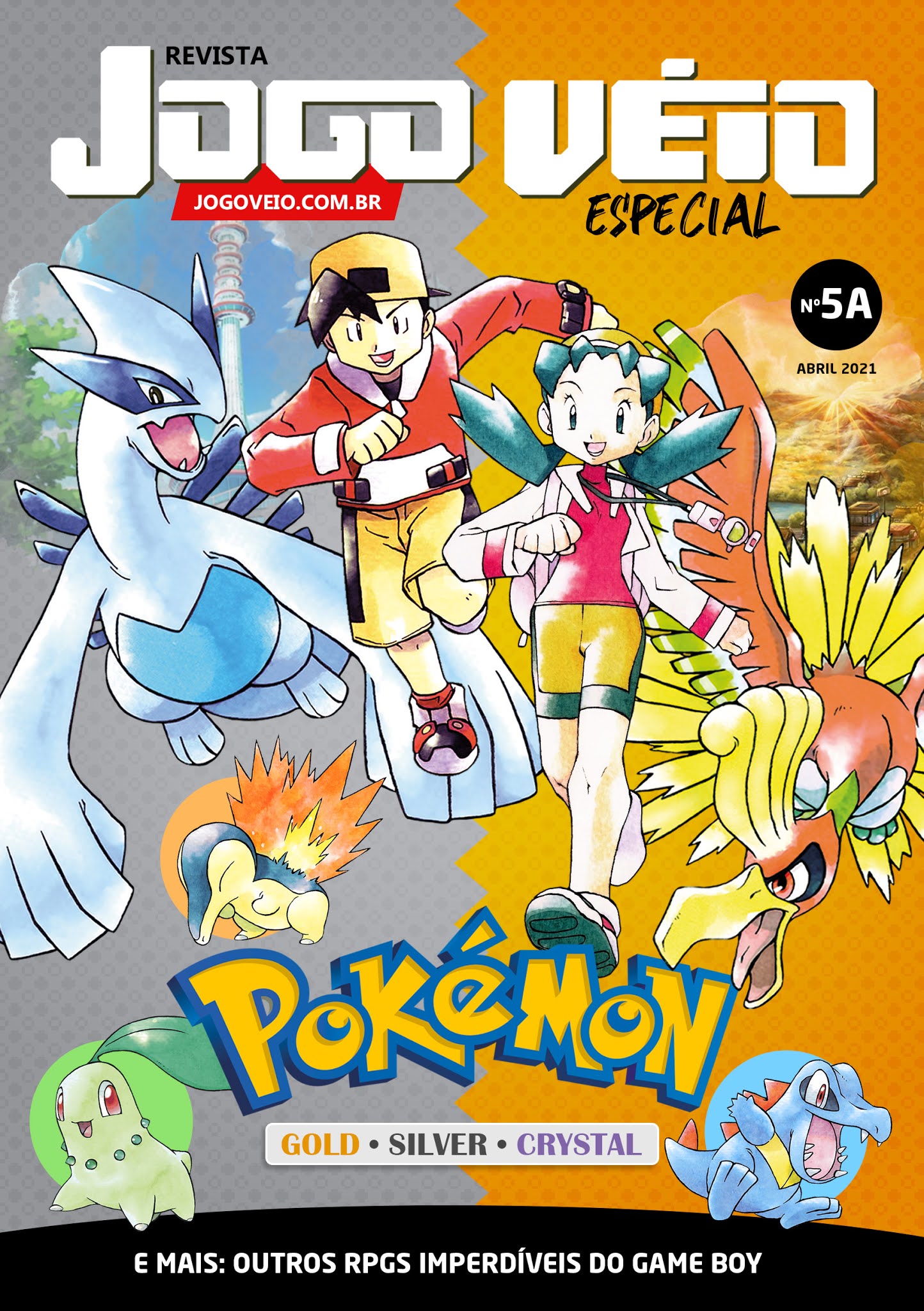 Revista Jogo Véio: Pokémon Gold, Silver e Crystal! Temos que pegar