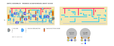 Guitar Effects - Vero - Point to Point - Tag Board Layouts: AMPEG