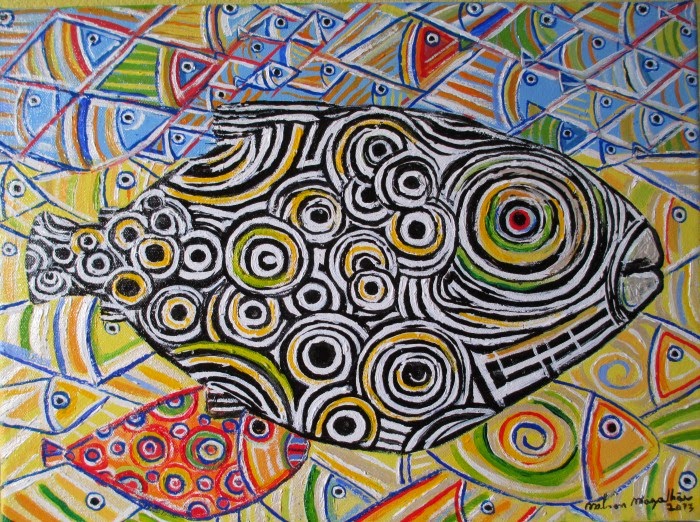 Бразильский художник. Nelson Magalhaes