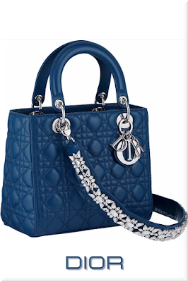 ♦Dior Lady Dior poseidon blue top handle lambskin bag with strass bejeweled shoulder strap and iconic silver Dior charms #dior #bags #ladydior #brilliantluxury ♦Dior Lady Dior poseidon blue top handle lambskin bag with strass bejeweled shoulder strap and iconic silver Dior charms #dior #bags #ladydior #brilliantluxury
