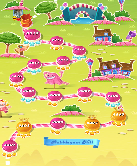 Candy Crush Saga level 8301-8315 Candy Crush Saga level 8301-8315