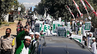 Sambut 1 Muharram, Khilafatul Muslimin  Lakukan Pawai Keliling di Kecamatan Bolo