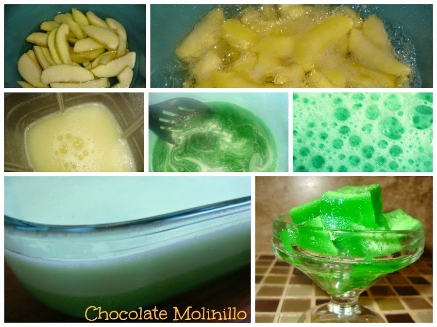 Gelatina de Manzana y Limón