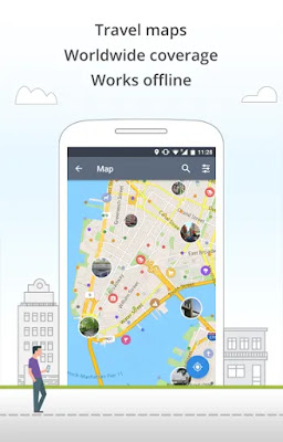 خرائط سايجيك للسفر ومخطط الرحلات for Android - APK
