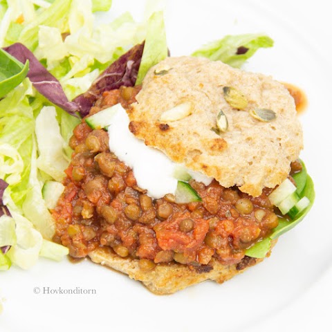 Vegan Lentil Sloppy Joe