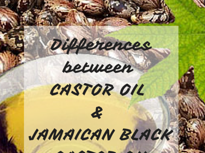 4 Differences Between Castor Oil and Jamaican Black Castor Oil