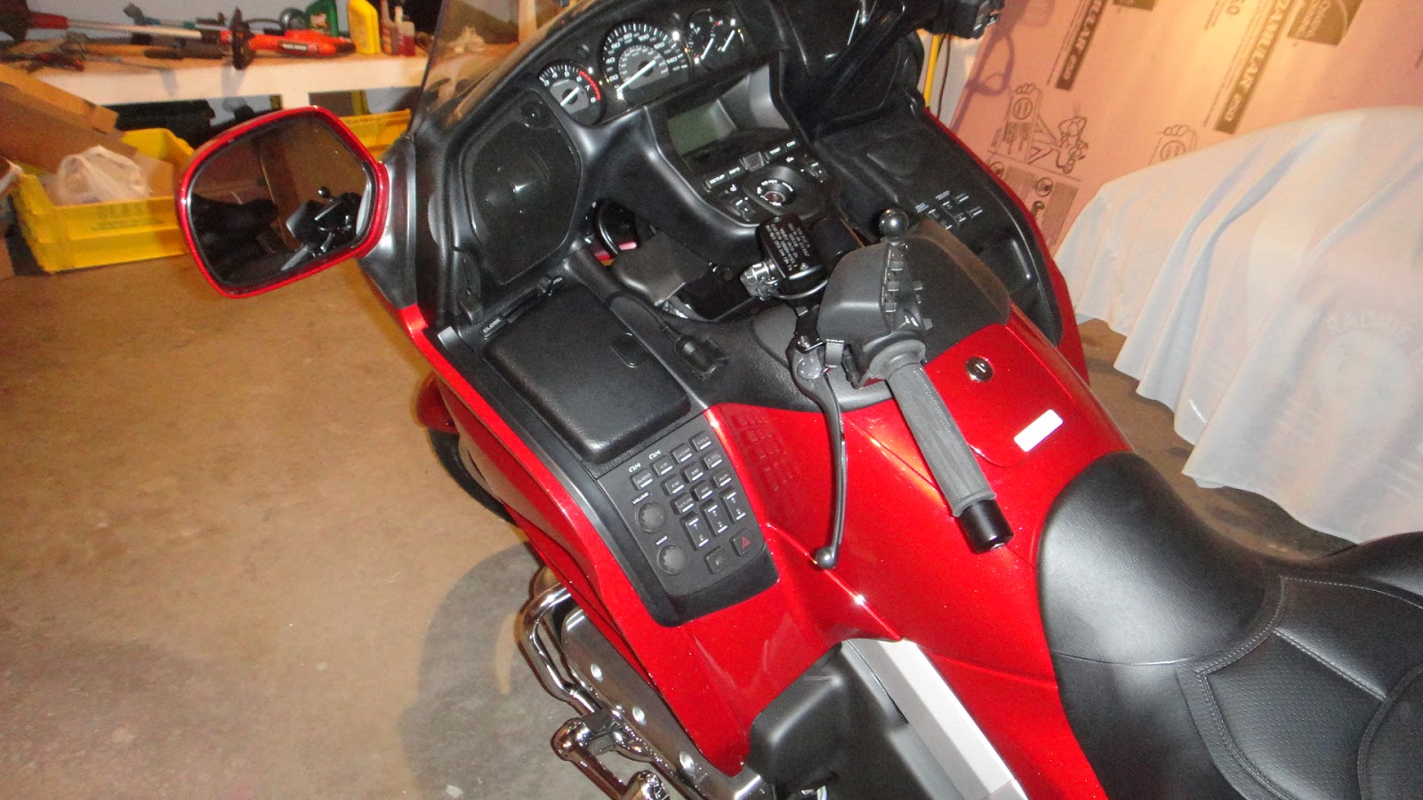 The Tinkers A New Improved GPS Mount For My New Goldwing