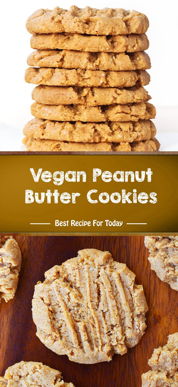 Vegan Peanut Butter Cookies thepinspopular16