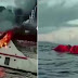 Video Kapal Penumpang Ternate-Sanana Terbakar, Penumpang Terombang-ambing di Tengah Laut