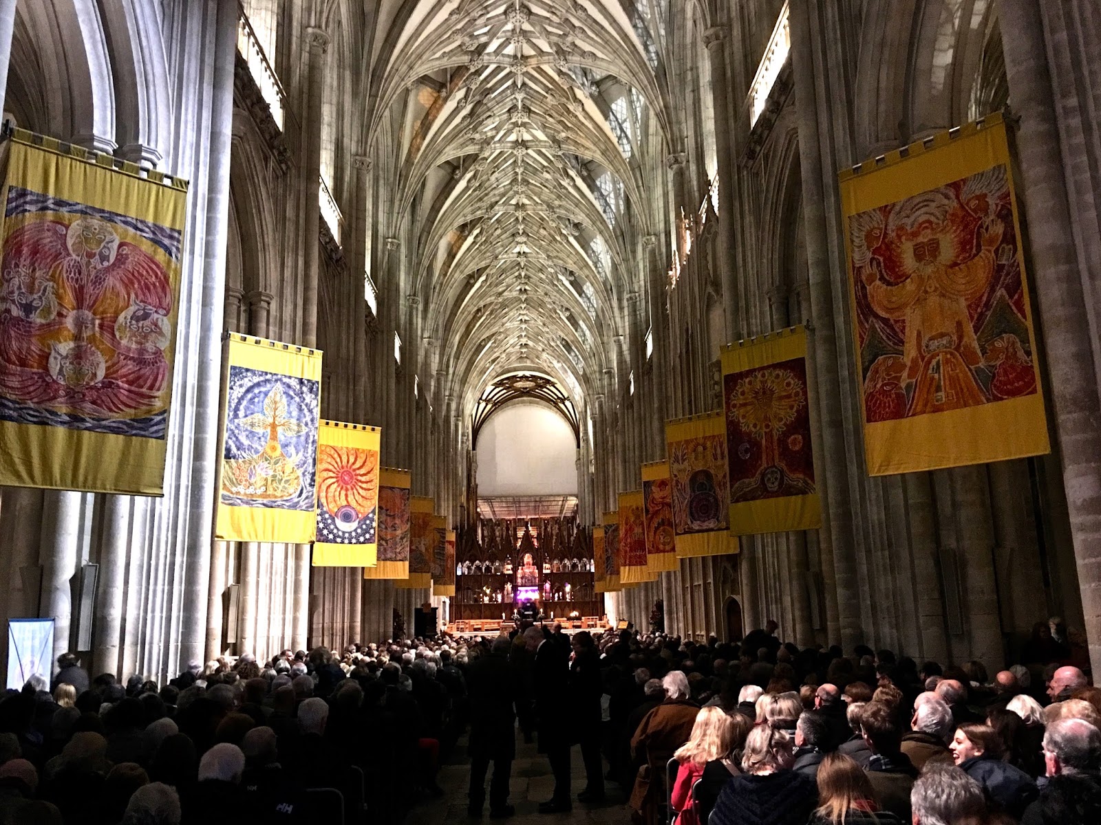 Herry's Journal Winchester Cathedral Carol Service
