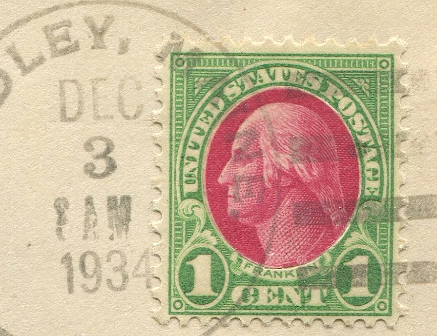 Dull Tool Dim Bulb Postage Stamp Ruse of 1935. Swapped Heads fool