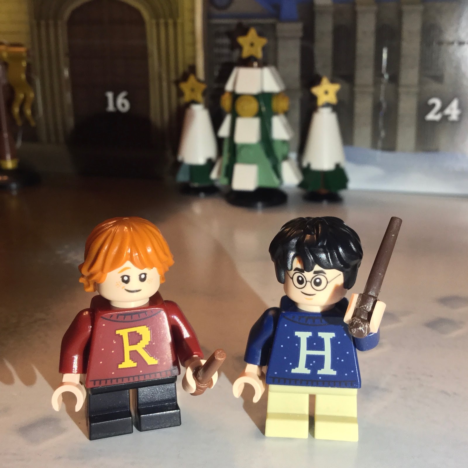 harry potter lego advent characters