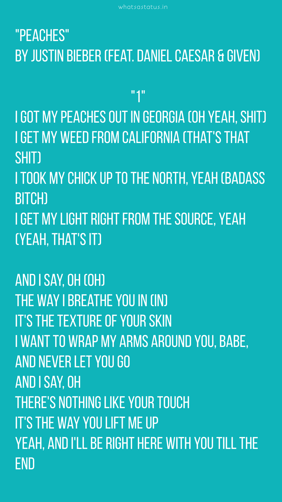 Justin Bieber Peaches Lyrics Magyar justinbieberjullla