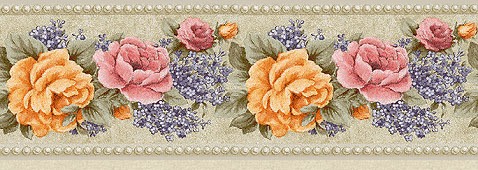 Картинки для декупажа цветочные бордюры
