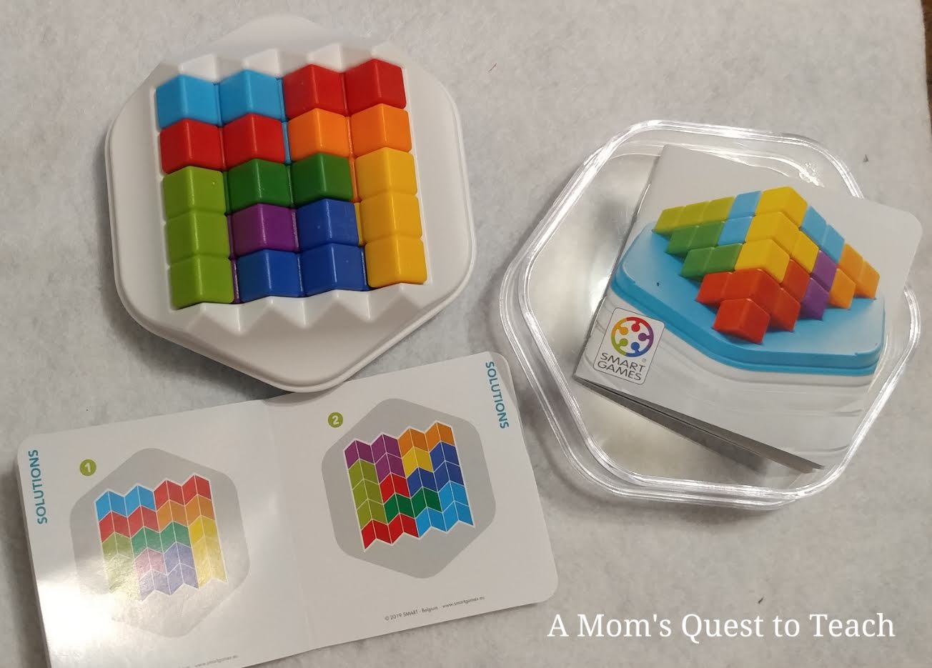 A Mom's Quest to Teach Dice, Decks, and Boards Zig Zag Puzzler Review