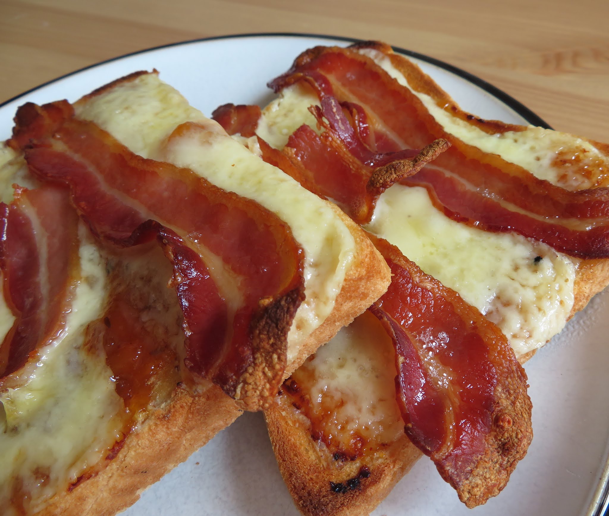 Bacon & Cheese On Toast The English Kitchen