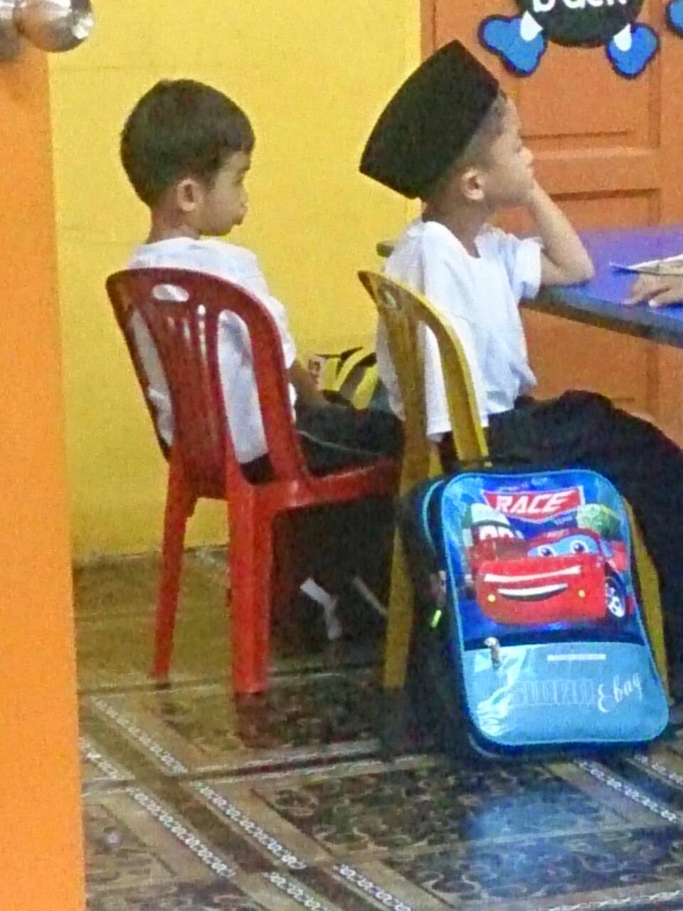 Hari Pertama Qayyum Rayqal Ke Sekolah