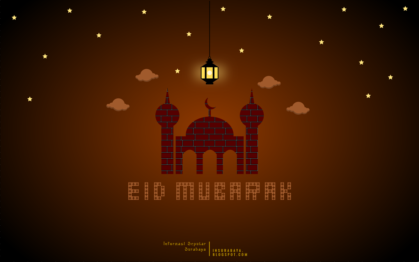 Wallpaper Idul Fitri 1439 H / 2018 M (Wallpaper Eid Mubarak 
