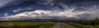 Wetterfotografie Nikon Weserbergland Gewitterzelle