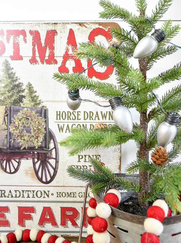 Dollar Tree, christmas bulbs, vintage, christmas lights, holiday