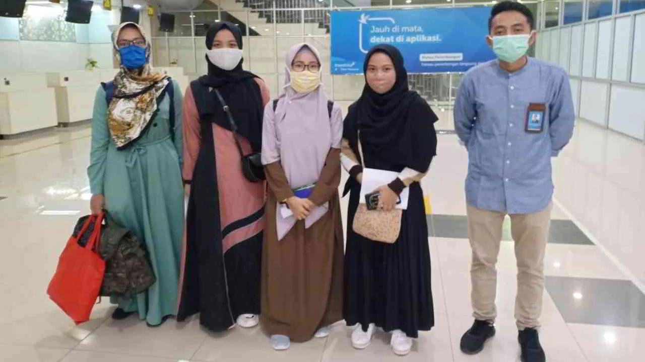 60 Pelajar Santri Gontor Asal Manado Sulut, Kembali ke Pondok Jawa Timur