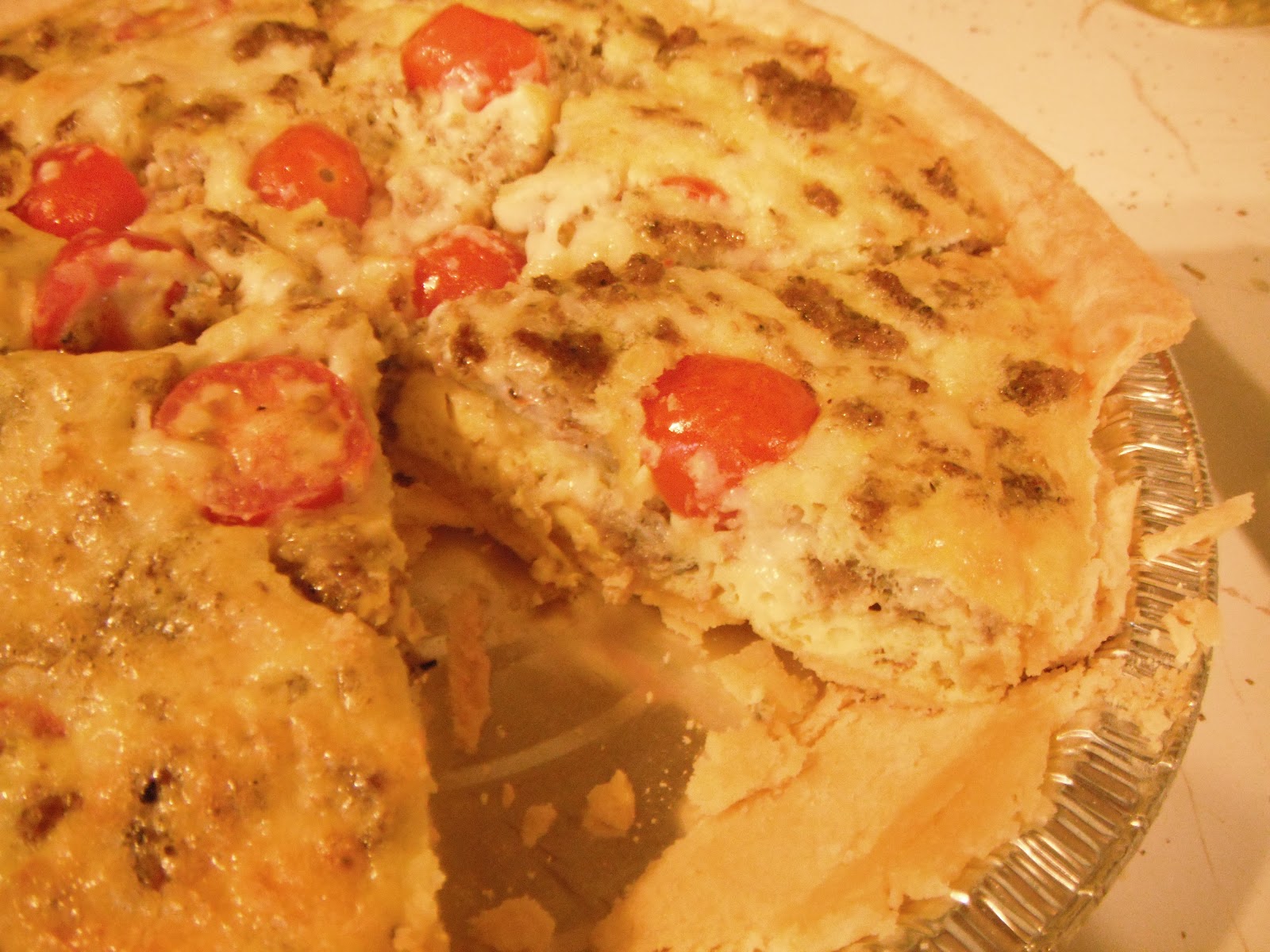 Food Obsession Reivew of Trisha Yearwood's Quiche Perfect for Mom's Day