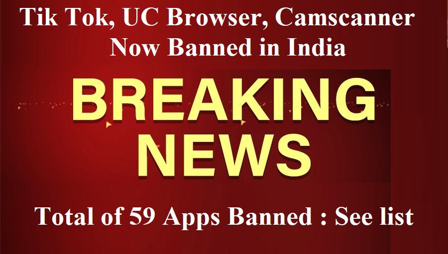 59 CHINEES MOBILE APPS BANNED IN INDIA SEE THE LIST Top Mobile And