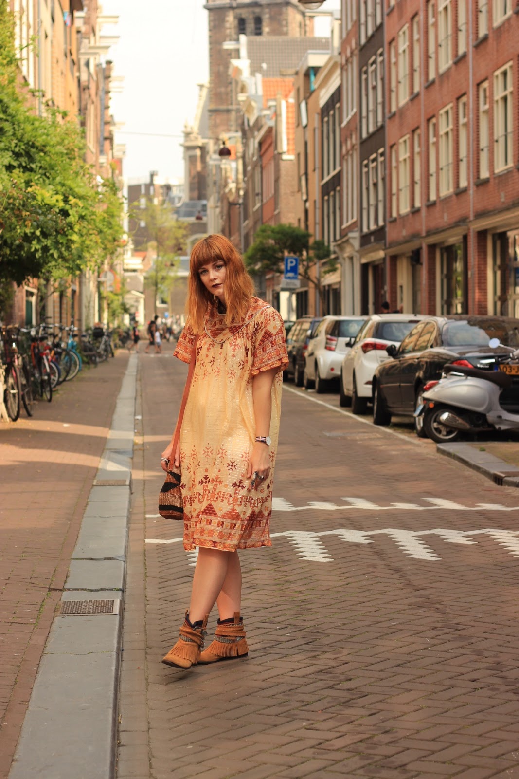 Vintage Street Style Blogger in Amsterdam