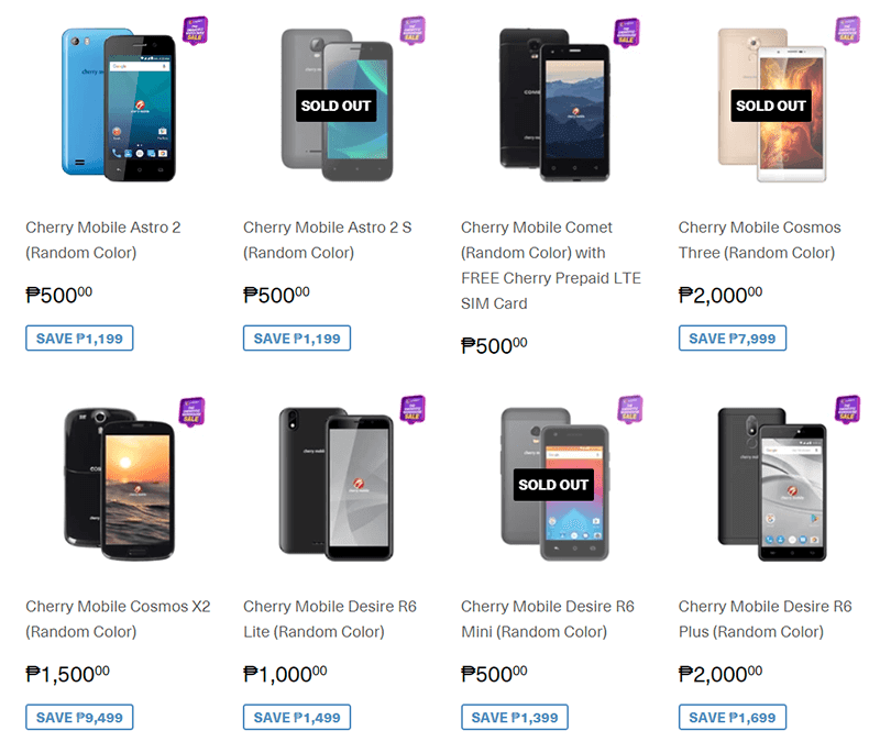 Deal Cherry Mobile announces online warehouse sale—get a smartphone