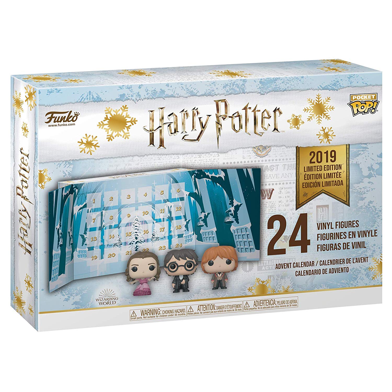 Movie NEW !!! DAMAGED BOX Funko POP Harry Potter Yule  91!! 