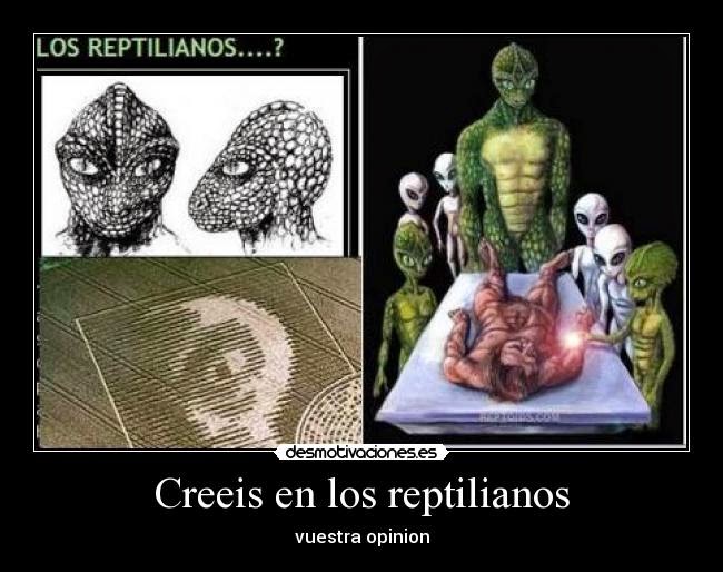 los reptilianos