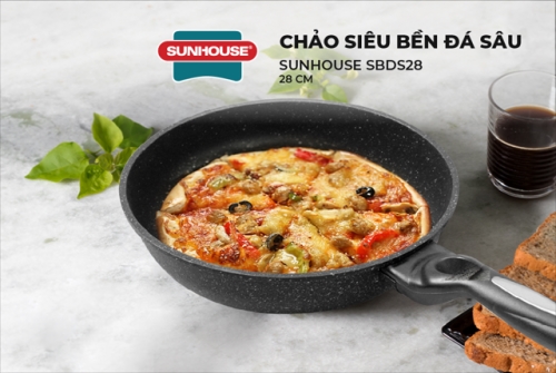 Chảo Siêu Bền Đá Sâu Sunhouse SBDS28 16 93debf38 c45e 4e60 9df7 61019a7dad09