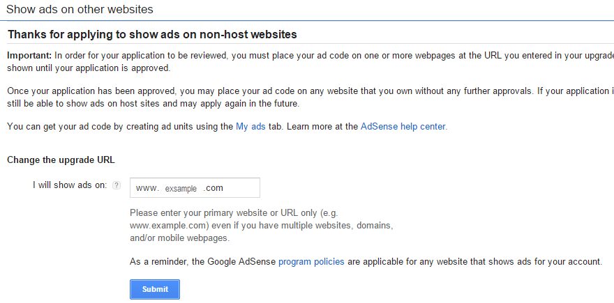 2 Langkah Mudah Upgrade Akun Adsense Hosted Ke Non Hosted