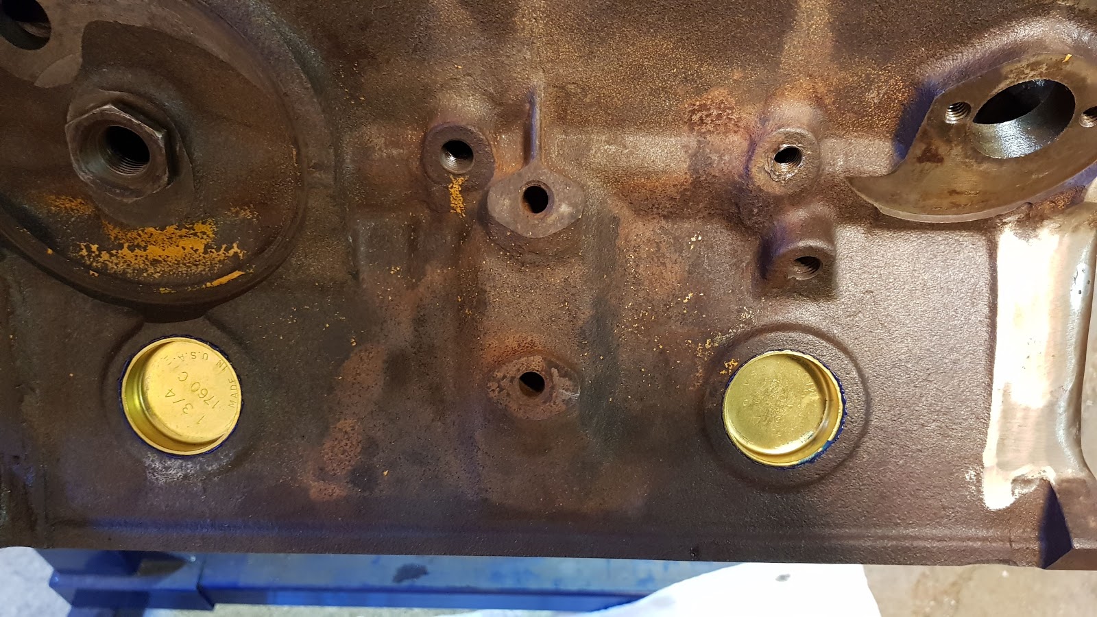 DinnerHill Freeze plug installation