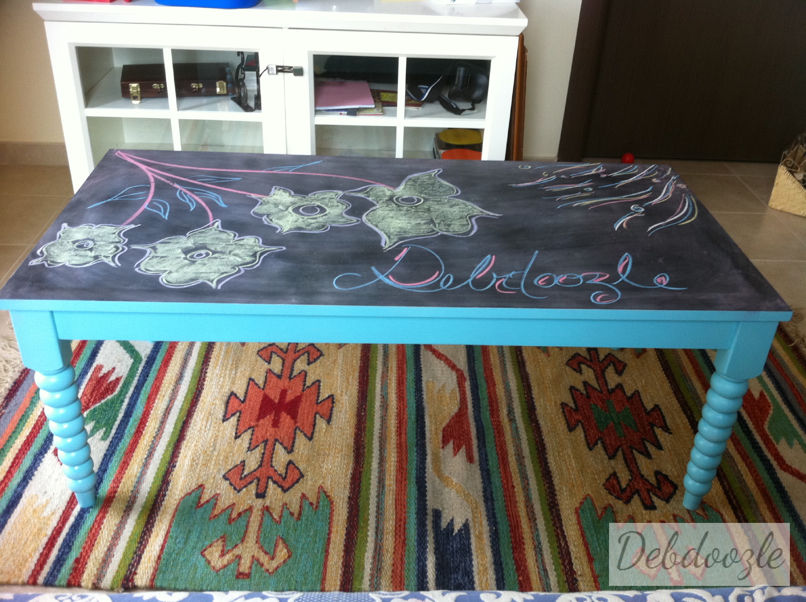 Debdoozle Chalkboard coffee table
