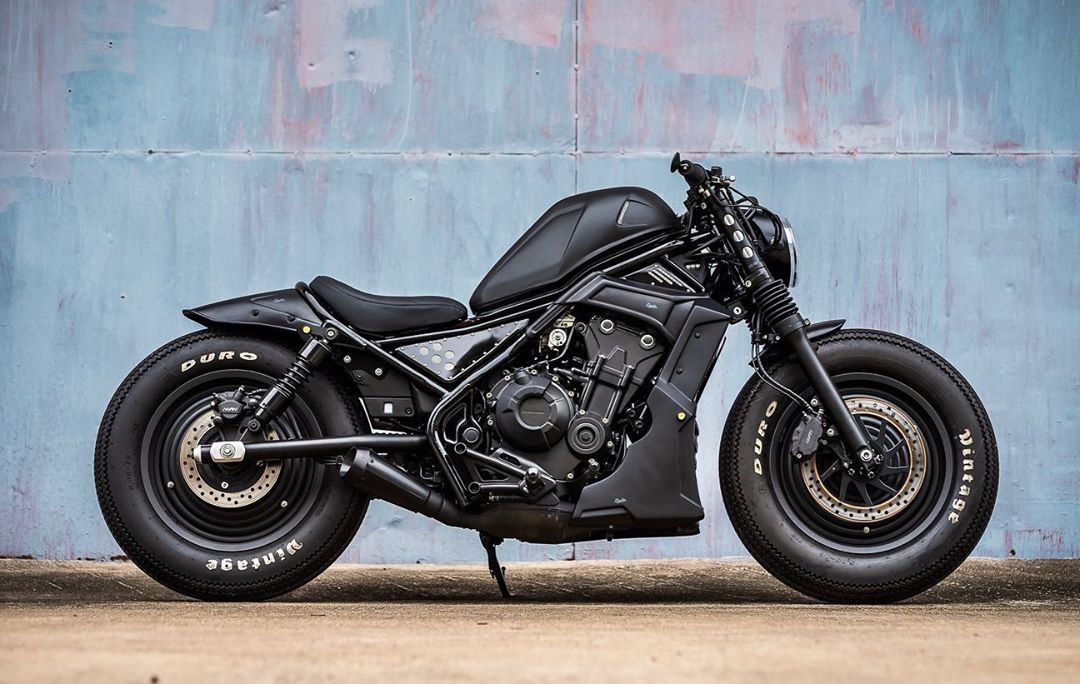 Hell Kustom : Honda Rebel 500 By K-Speed