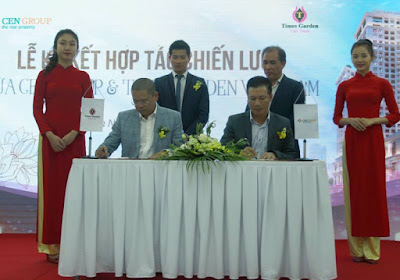 Cengroup ký kết hợp tác chiến lược với Times Garden Việt Nam