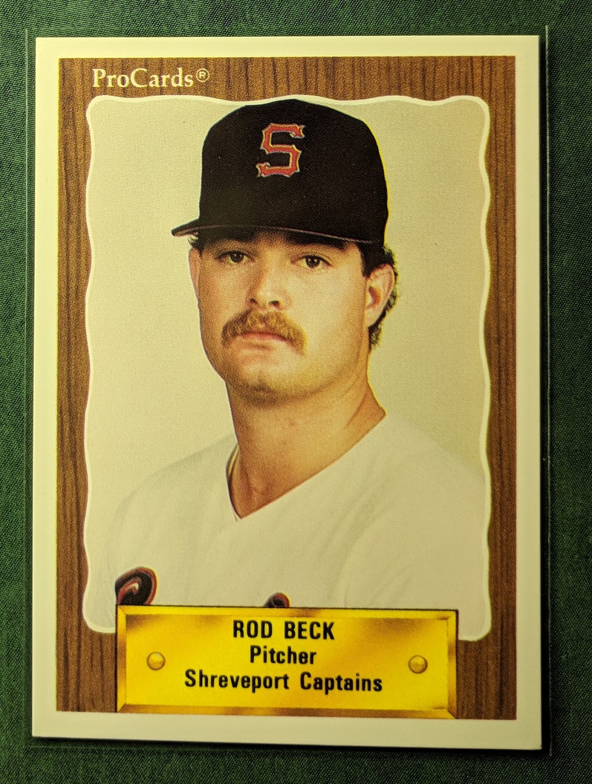 Baseball Card Breakdown: I want my baby beck, baby beck, baby beck. I want  my baby beck, baby beck, baby beck