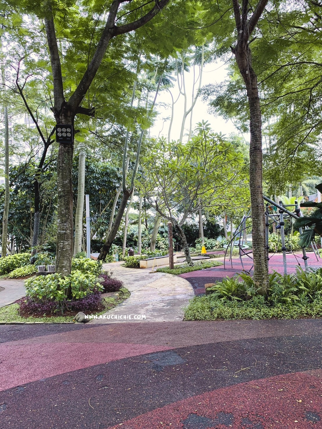 akuchichie bermain ke scientia square park saat pandemi