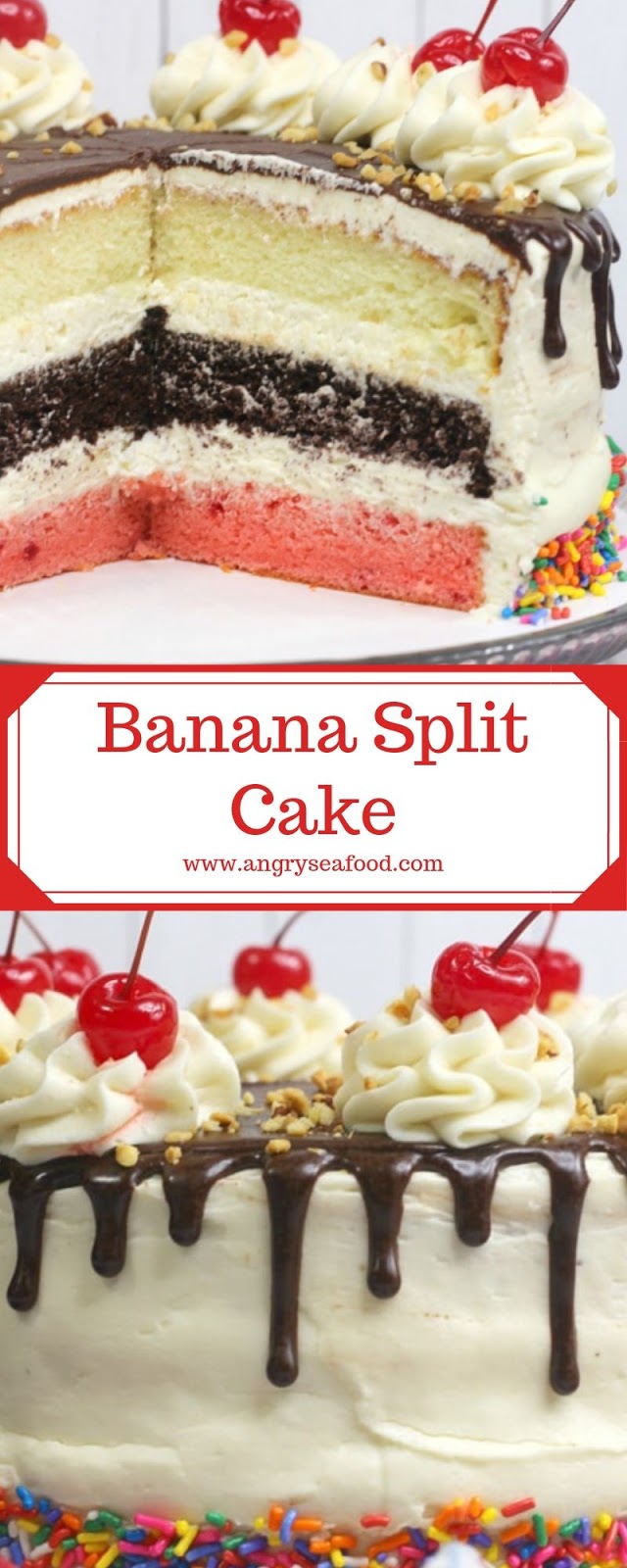 Banana Split Cake Banana Split Cake