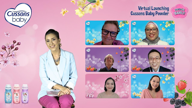 Virtual Launching Cusson Baby Powder with Moodscent