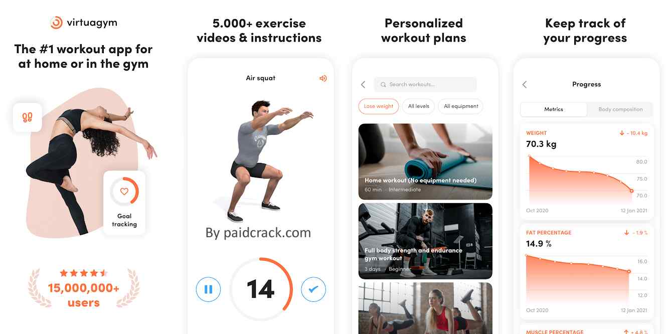 Virtuagym Fitness Tracker Pro Apk 9.4.2 Virtuagym Fitness Tracker Pro Apk 9.4.2