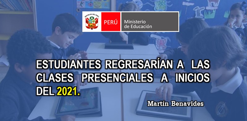 reinicio de las clases presenciales el 2021